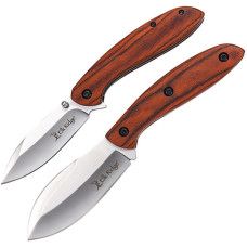 Elk Ridge Fixed and Folder Combo Brown