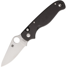 Spyderco ButtonUp Carbon Fiber Satin