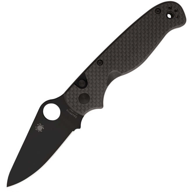 Spyderco ButtonUp Carbon Fiber Black Oxide
