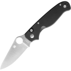 Spyderco ButtonUp Black G-10
