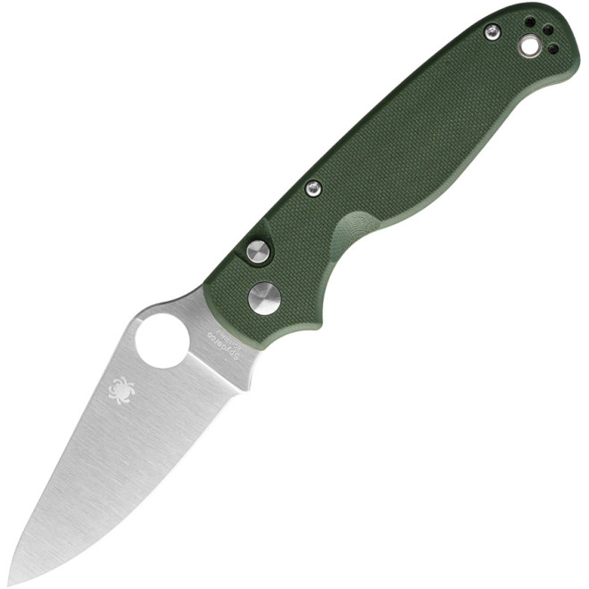 Spyderco ButtonUp OD Green G-10 Spyderco ButtonUp OD Green G-10