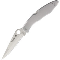 Spyderco Police Model Serrated Stainless