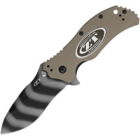 Zero Tolerance 0350 20th Anniversary FDE Tiger Stripe