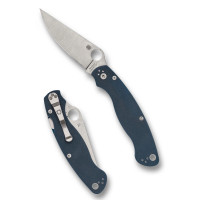 Spyderco Military 2 Cobalt Blue G-10 CPM SPY27 C36GPCBL2
